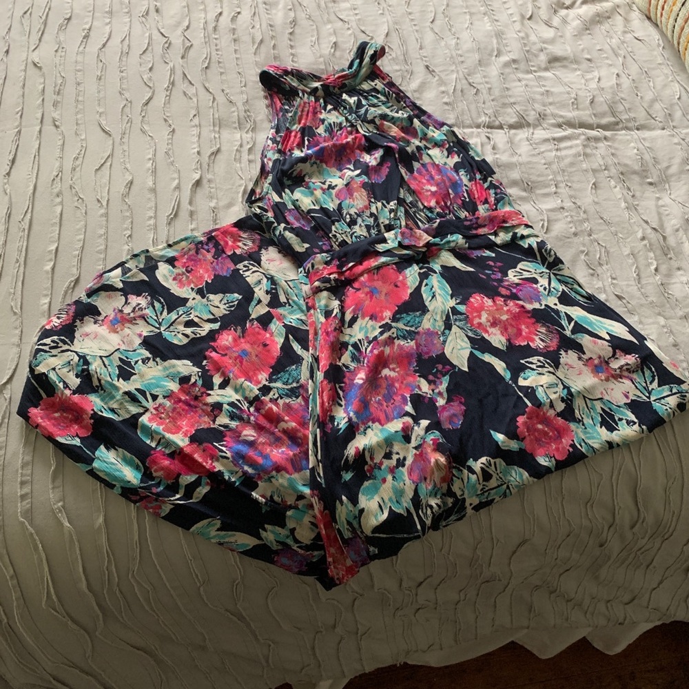 Midi floral dress
